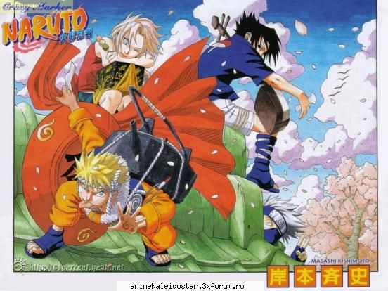 naruto, sasuke sakura potrivesc minune!